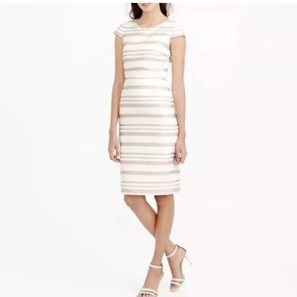 J Crew Striped Dress